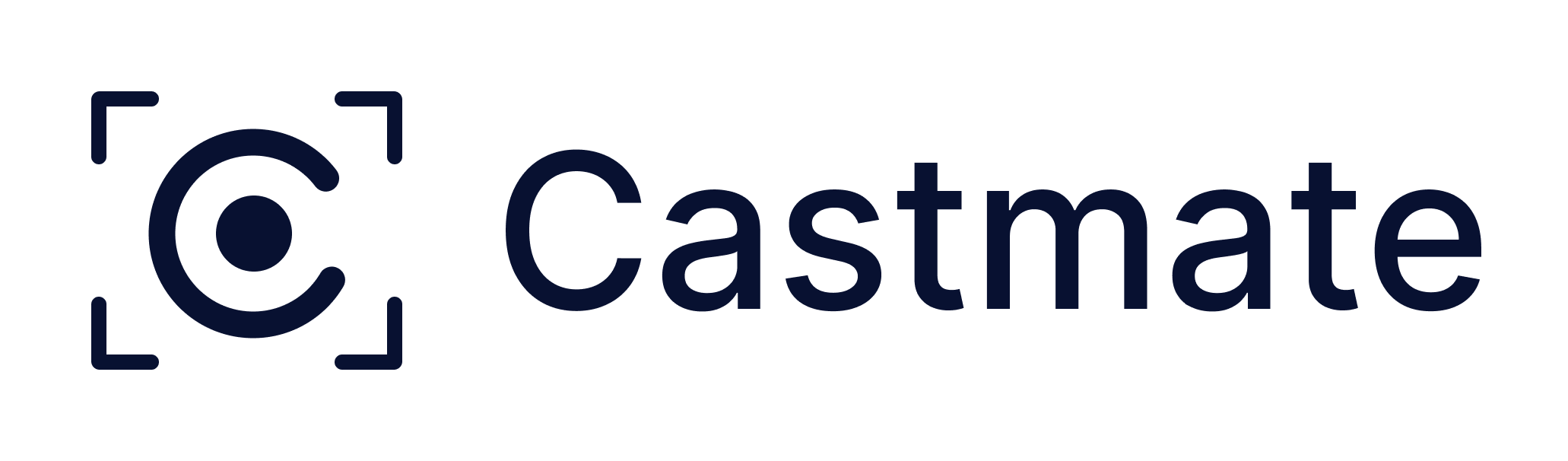 Castmate light logo